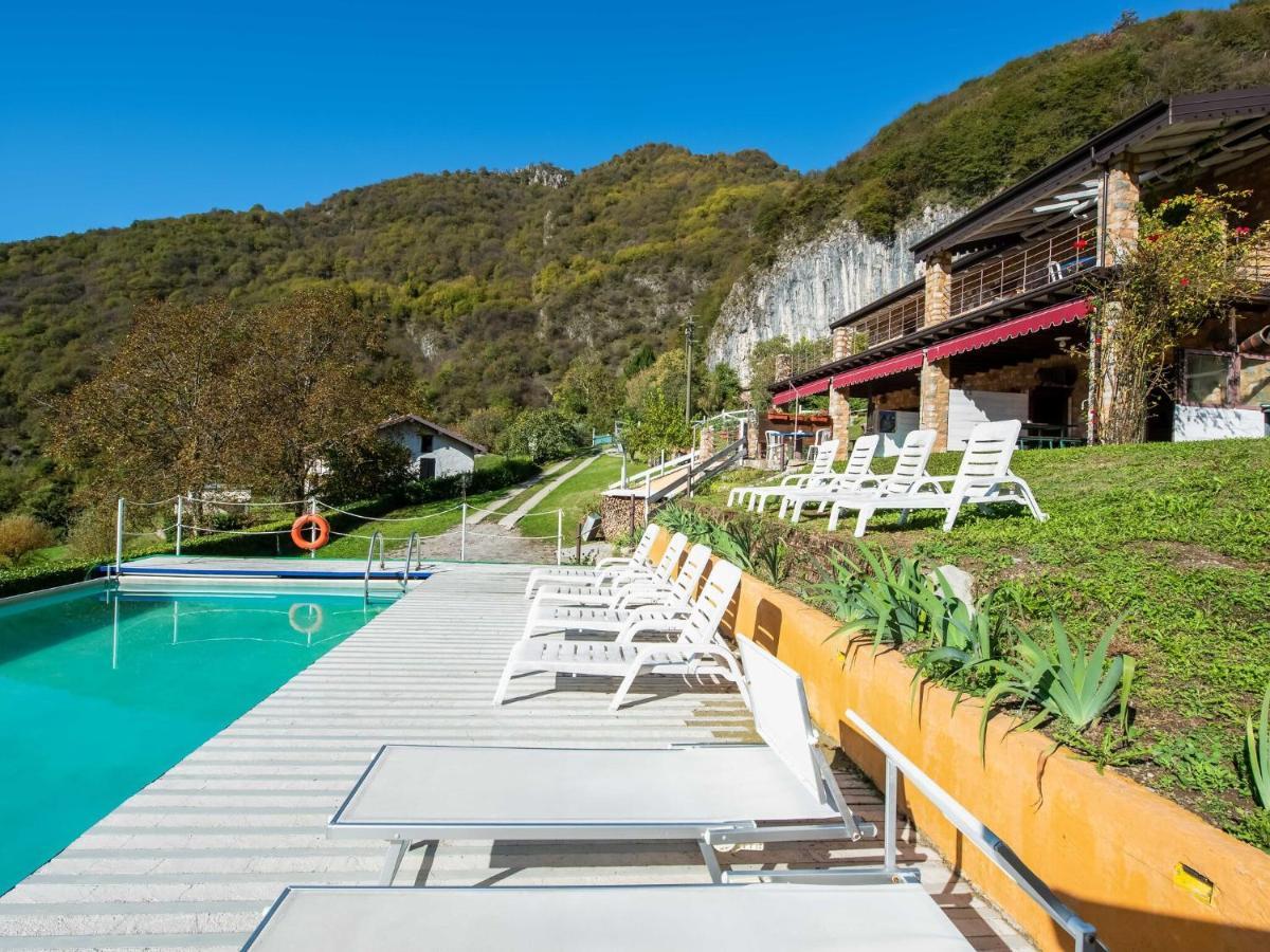 Beautiful Chalet With Swimming Pool In Lombardy Villa Marone Exterior photo