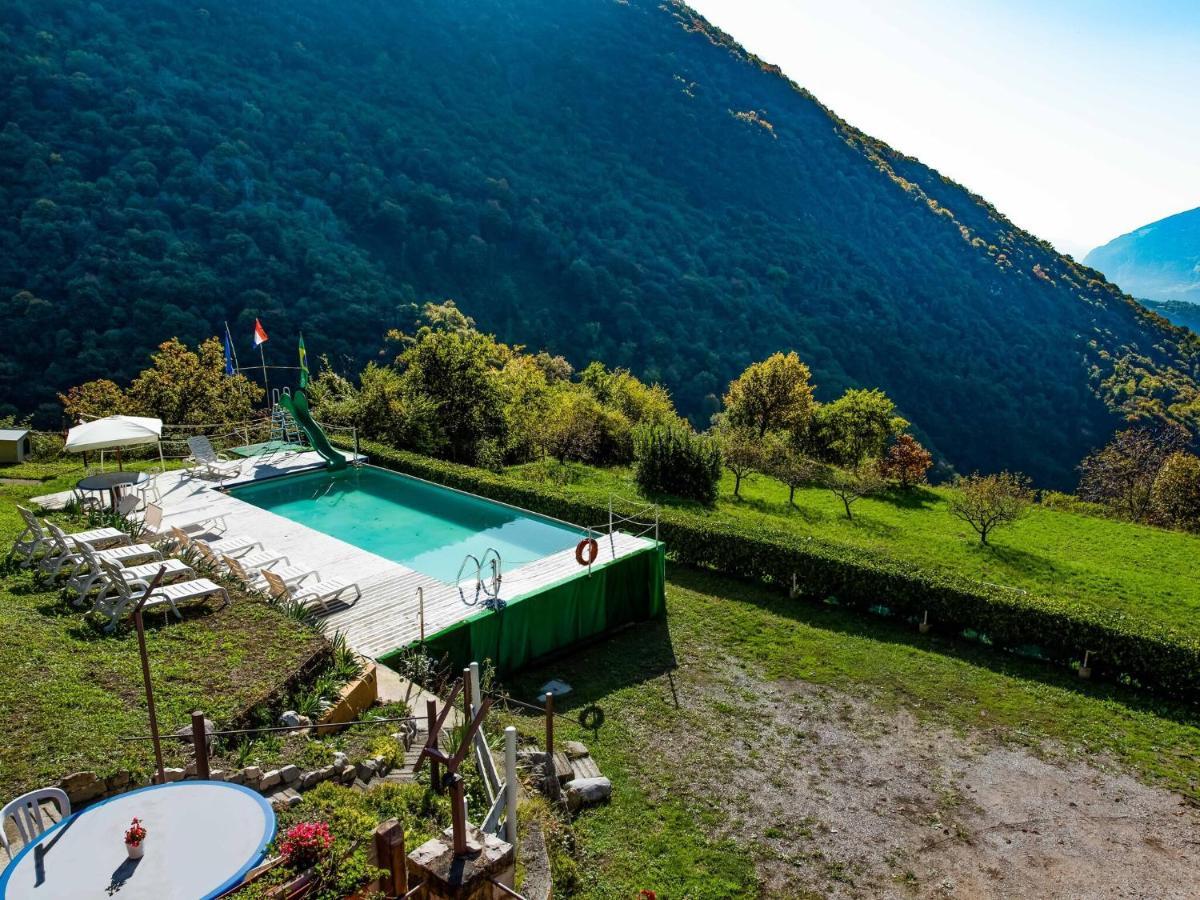 Beautiful Chalet With Swimming Pool In Lombardy Villa Marone Exterior photo